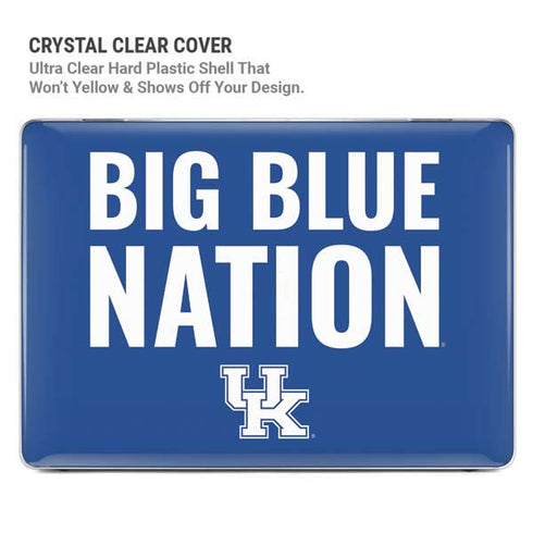 University of Kentucky Big Blue Nation MacBook Pro 14in (2021-24) Case plus Skin